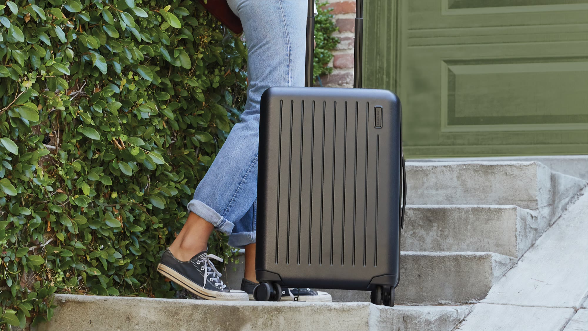 Valise cabine prête pour un séjour
